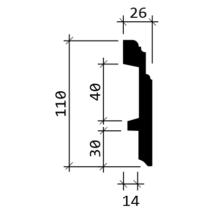 Плинтус 1.53.101