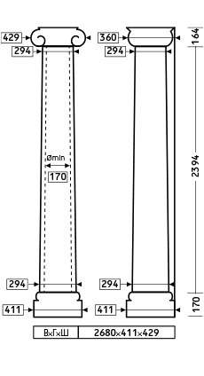 колонна 4.30.201