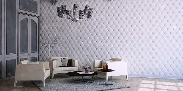 Гипсовая 3D Панель "КАРЕТНАЯ СТЯЖКА"